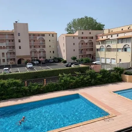 6 Pers, 2 Chambres, Terrasse, Piscine Et Parking, A 50m De La Mer - Refjaca217 Apartmán Agde